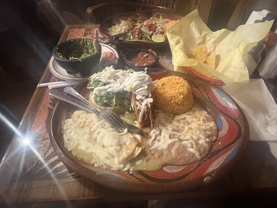 Mexican Combo Plate with Sides